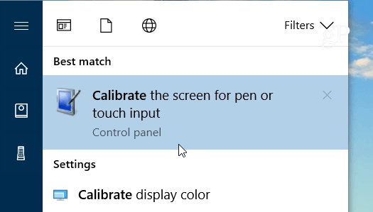 1 calibrate